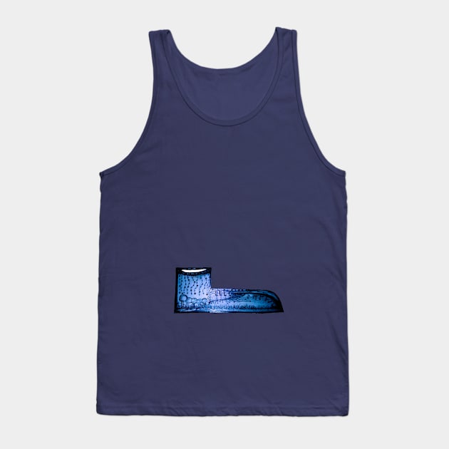 Blue Shoe Tank Top by IanWylie87